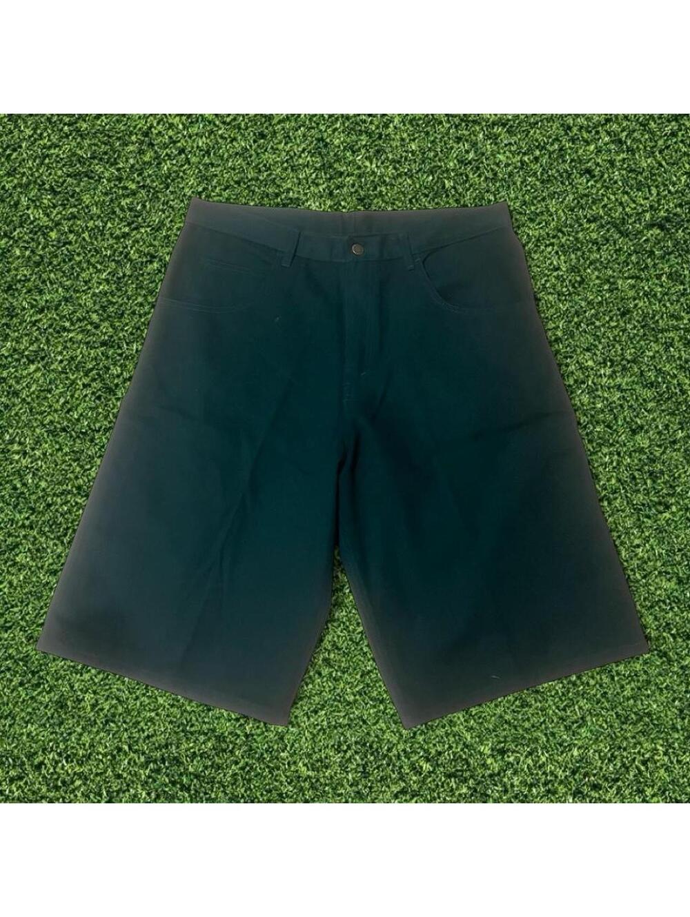 Vintage Rank Green Denim Shorts – Size 36” (31)